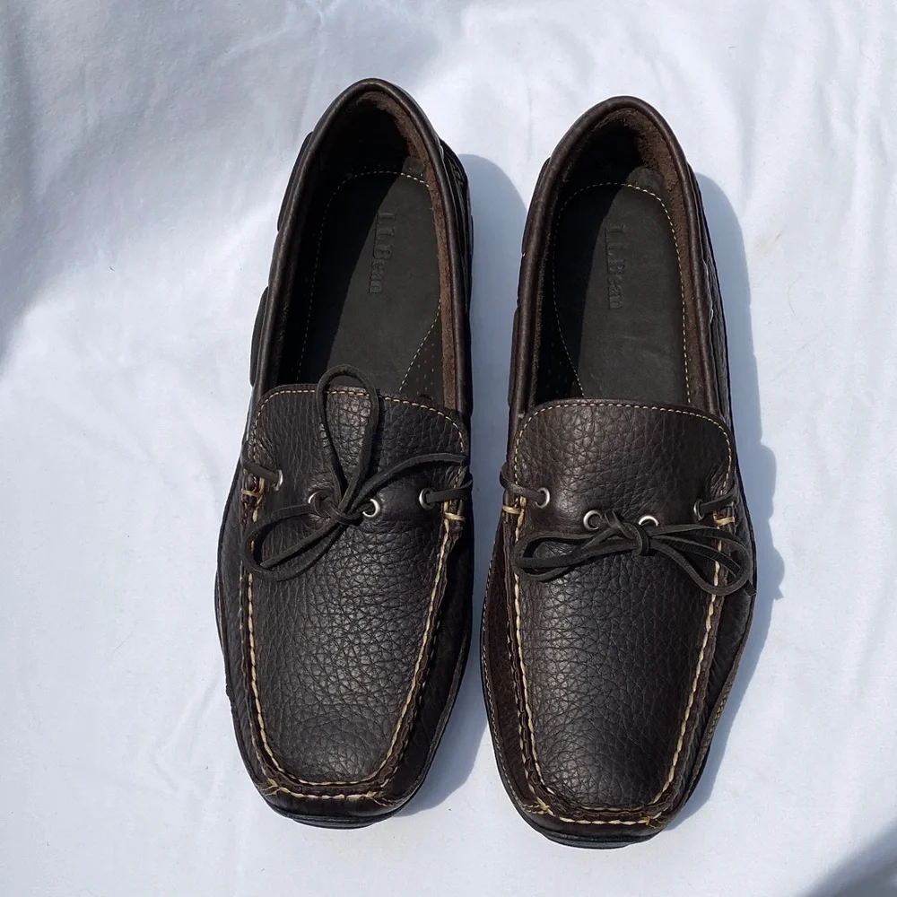 LL Bean Grand Lake Basin Moccasin Loafers Men’s 10W (EE) New with Box